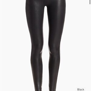 Spanx Faux Leather Black Women's Leggings